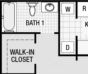 Two Bed Two Bath