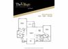 Schumann FloorPlan Schumann FloorPlan, 1254 Sq. Ft. at The Village on Spring Mill, Indiana, 46032