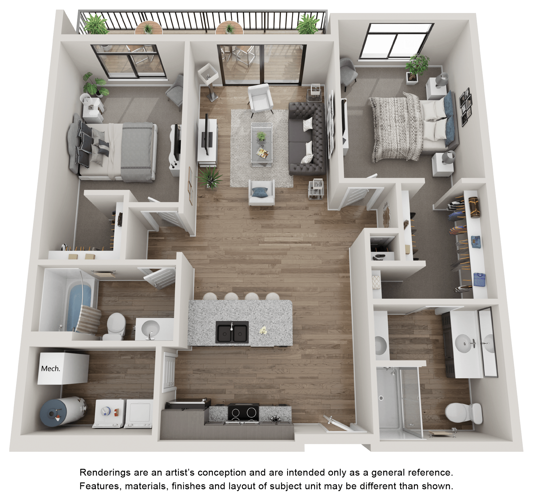 DB Cooper Floor Plan