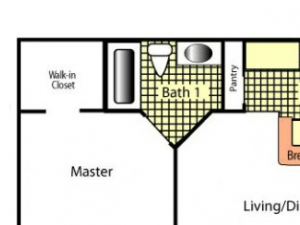 Three Bedroom Two Bath
