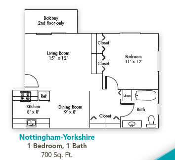 One Bedroom One Bath