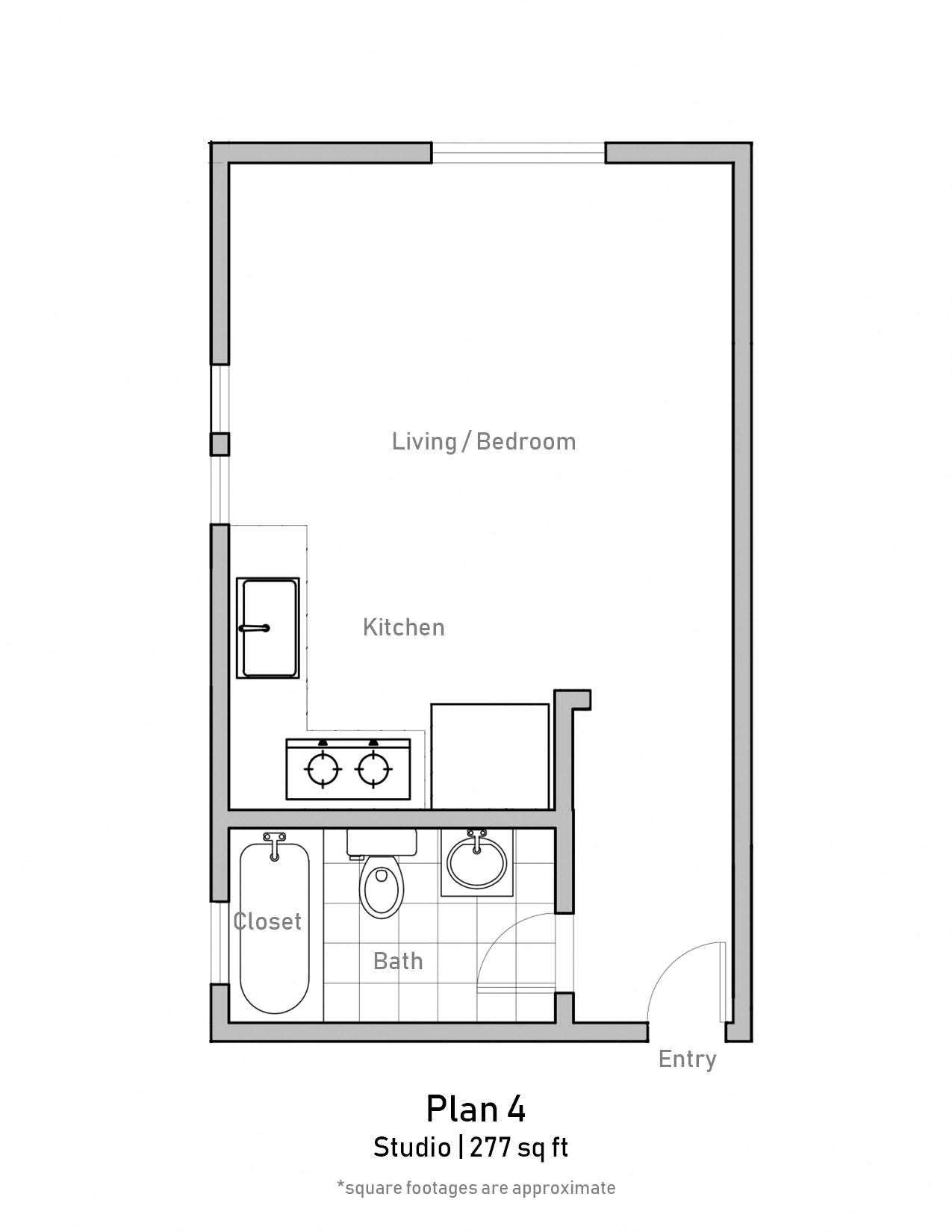 Studio - Plan 4