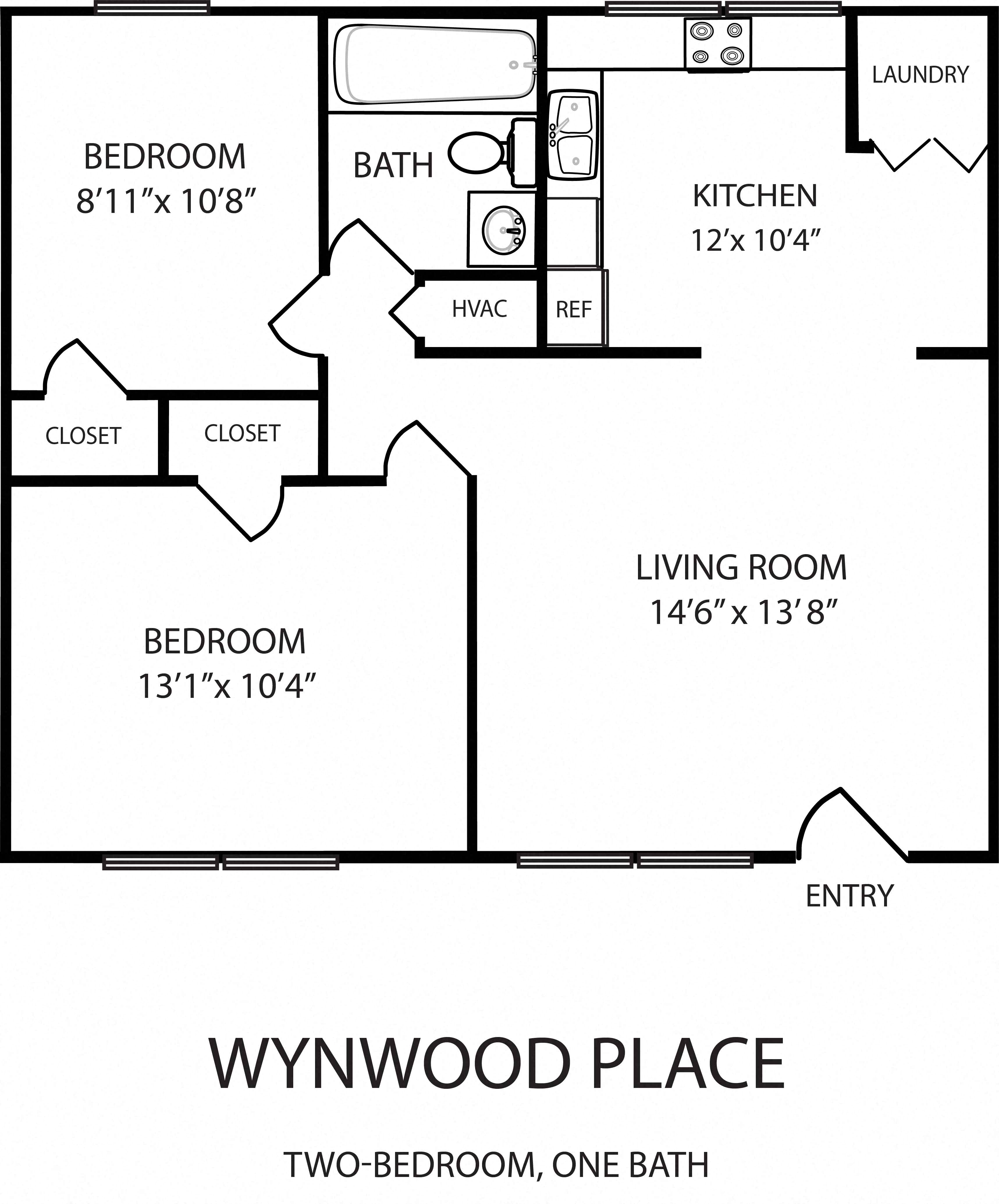 Floor Plans of Wynwood Place Estates in Raleigh, NC