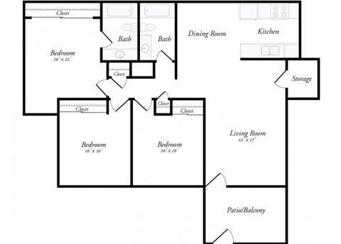 2700 S. Valley View Blvd. 1-3 Beds Apartment for Rent - Photo Gallery 13