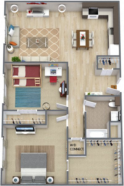 2 Bedroom