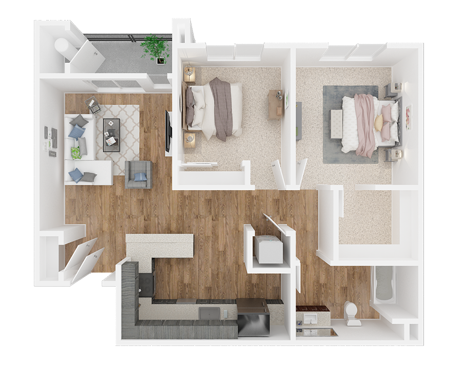 2x1 floor plans available  at STEAMBOAT BY VINTAGE, Nevada