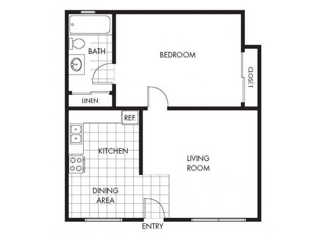 One Bedroom Apartments in Marina, CA | Marina Crescent