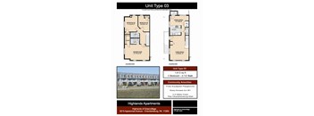 3 Bed 2.5 Bath Floor Plan at Highlands of Greenvillage*, Pennsylvania, 17202