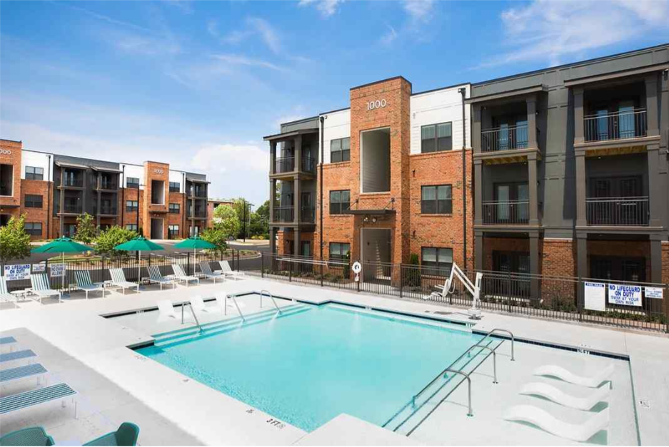 our apartments offer a swimming pool in front of our building