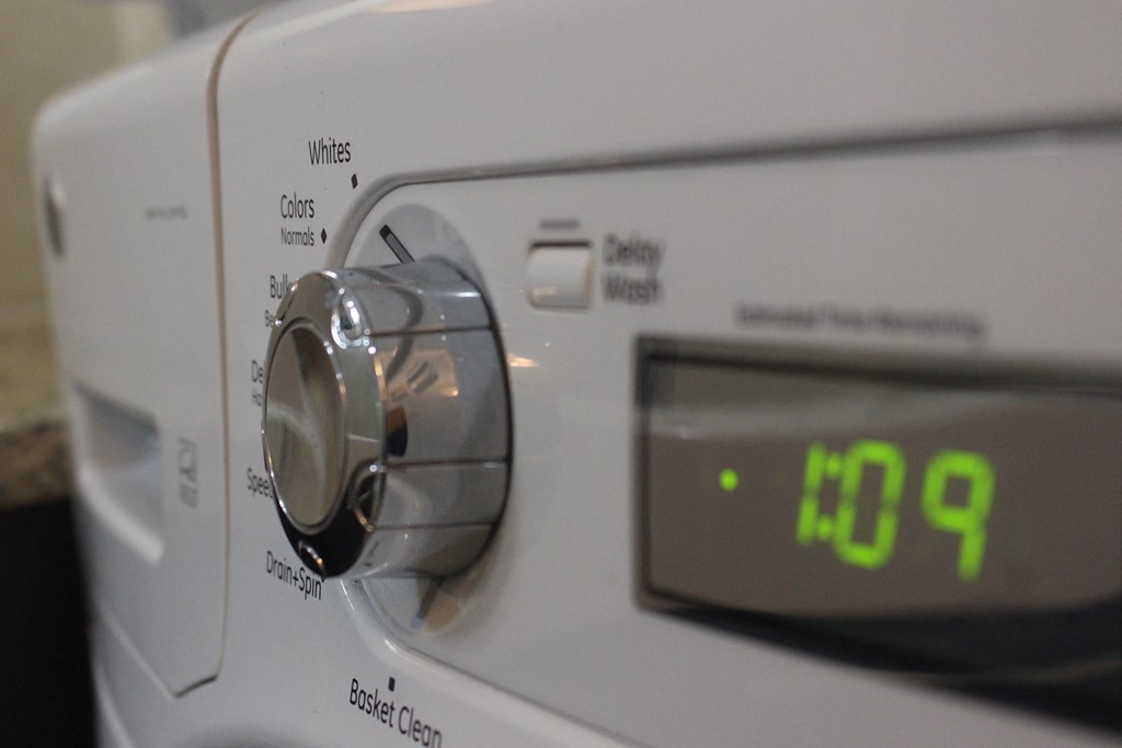 a close up of a microwave oven with the time on it