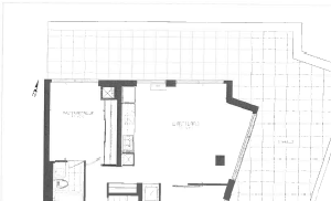 BeachHill Apartments 2 bedroom + 2 bathroom penthouse apartment floor plan in Toronto, ON