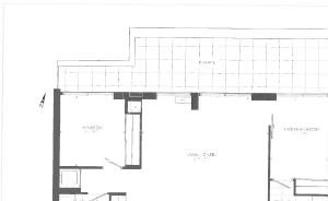 BeachHill Apartments 2 bedroom + 2 bathroom penthouse apartment floor plan in Toronto, ON