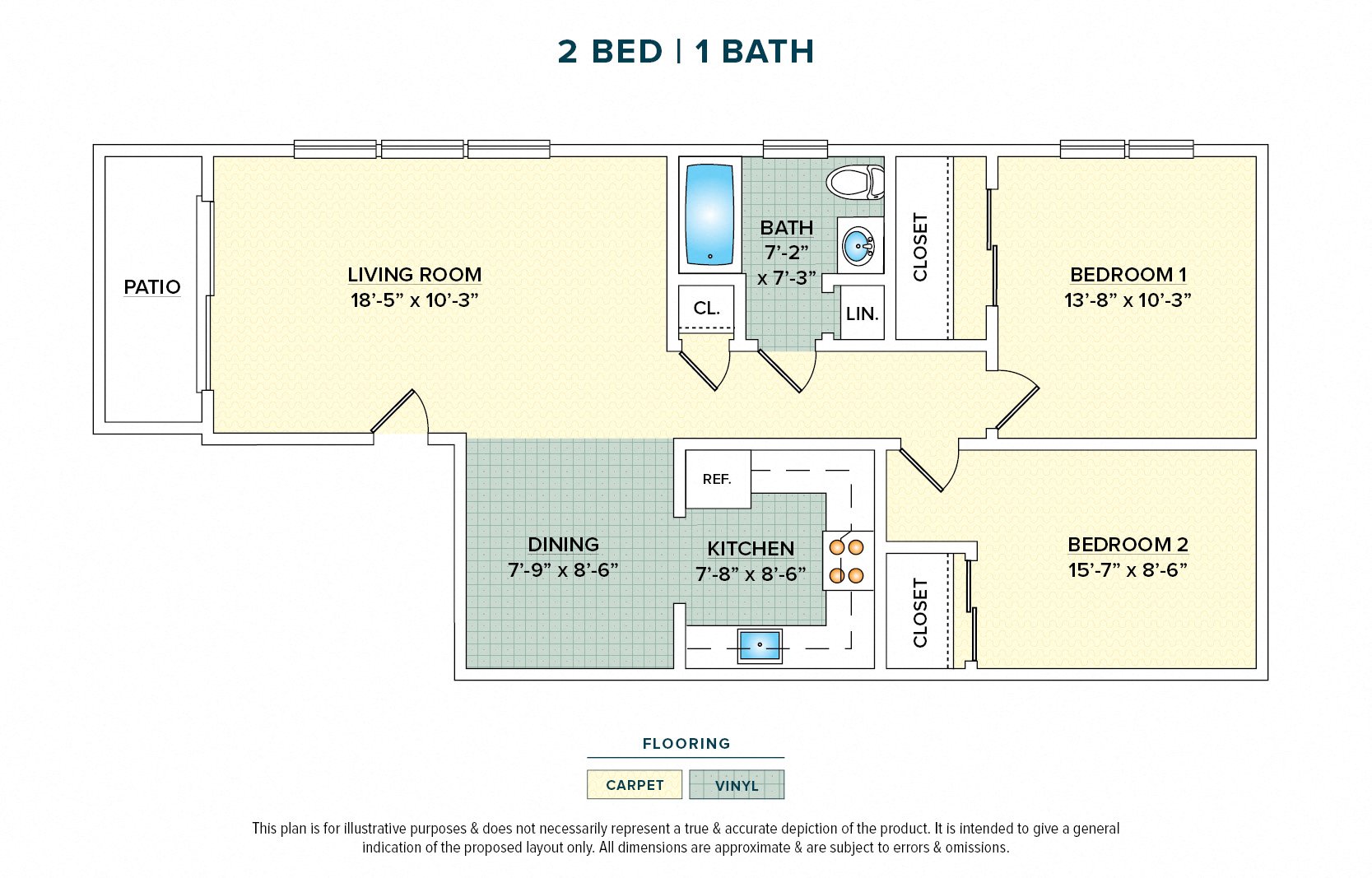 2 Bedroom