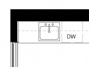 Harriet 1-bedroom floor plan Harriet 1 bedroom one bathroom floor plan at The Central apartments near downtown Minneapolis MN