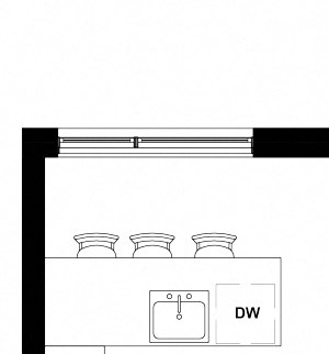 Tangletown 3-bedroom floor plan Tangletown 3 bedroom floor plan at The Central apartments near downtown Minneapolis MN