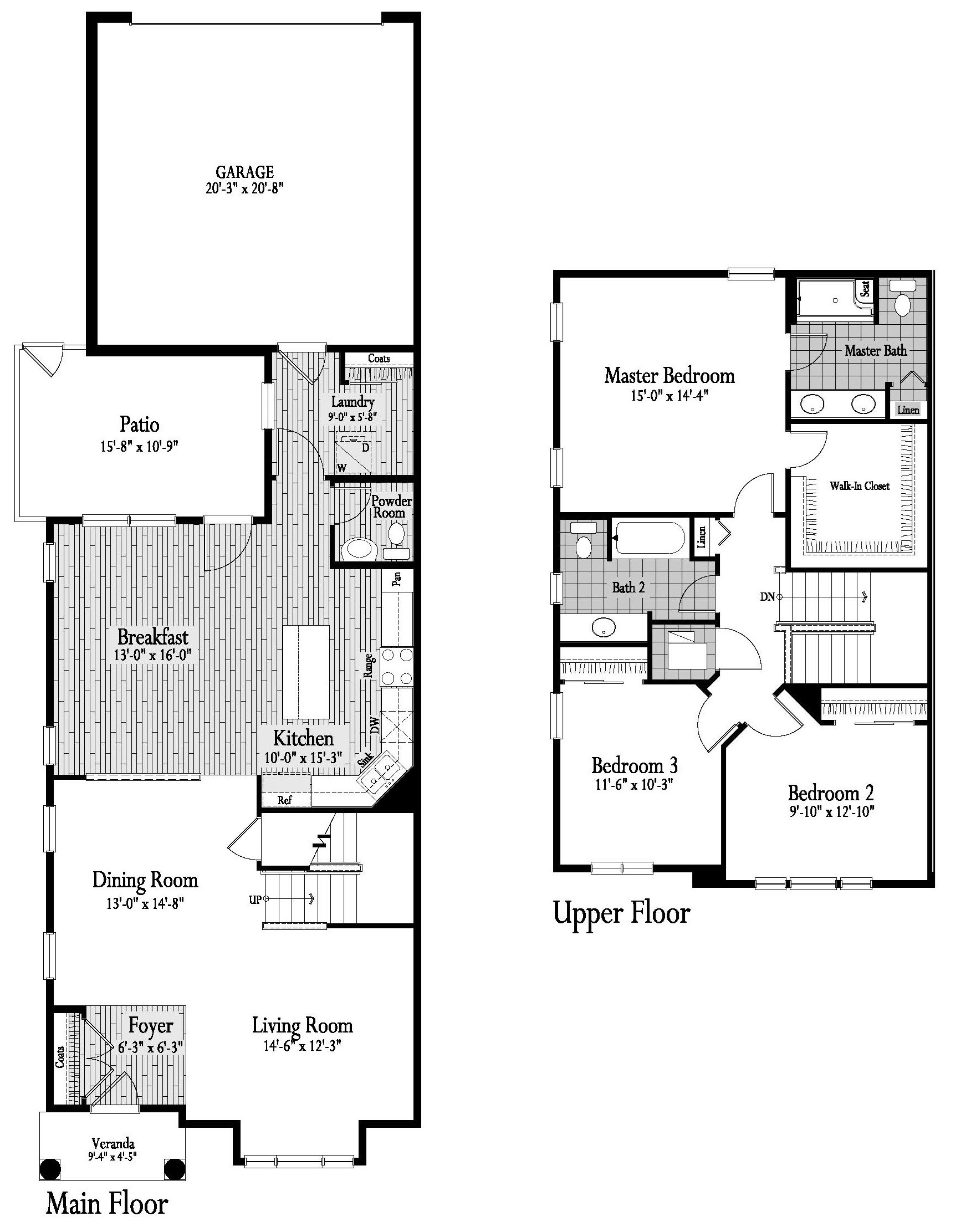 Saratoga Floor Plan 12