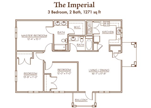 Imperial Floor Plan at The Manor Homes of Eagle Glen, Raymore