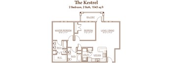 Kestrel Floor Plan at The Manor Homes of Eagle Glen, Raymore, MO