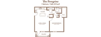 Peregrine Floor Plan at The Manor Homes of Eagle Glen, Missouri
