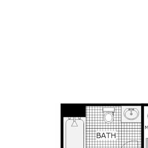 1 Bedroom 1 Bath Apartment