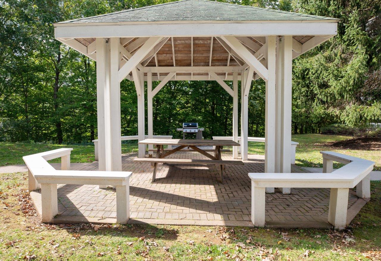 Picnic Area at Town Walk at Hamden Hills, Hamden, CT