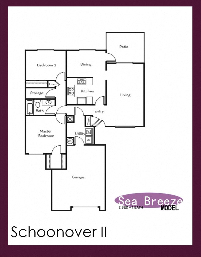 seabreeze model 2b 1br