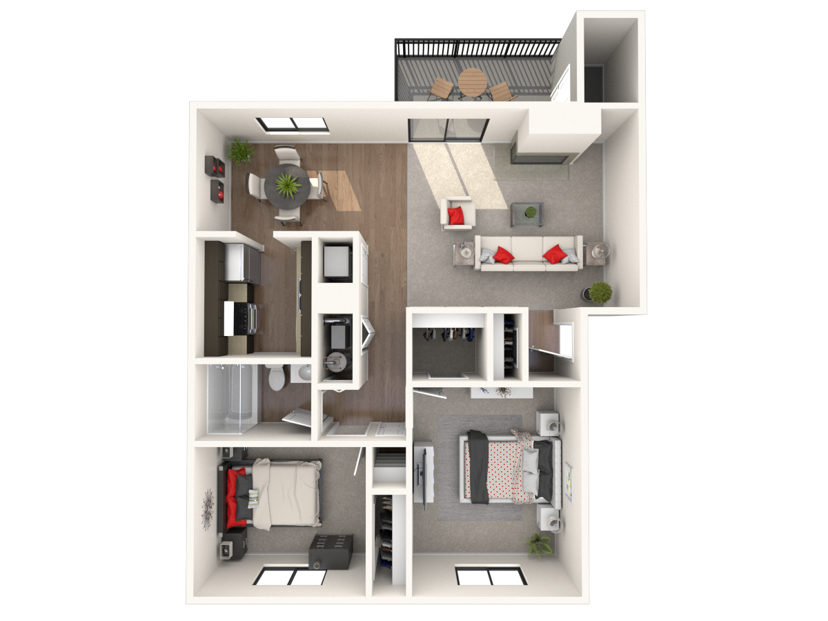 2 Bedroom Apartment