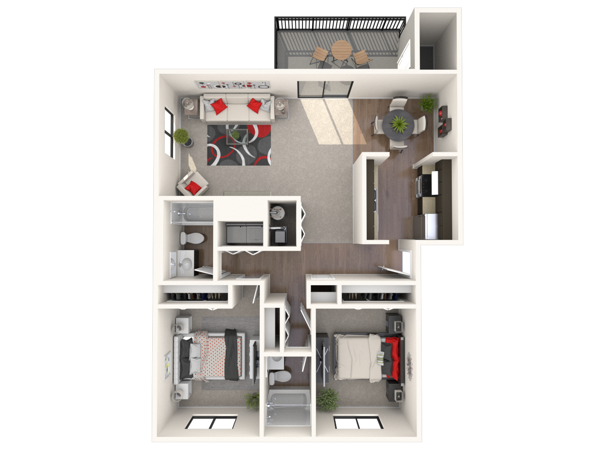 2 Bedroom Apartment