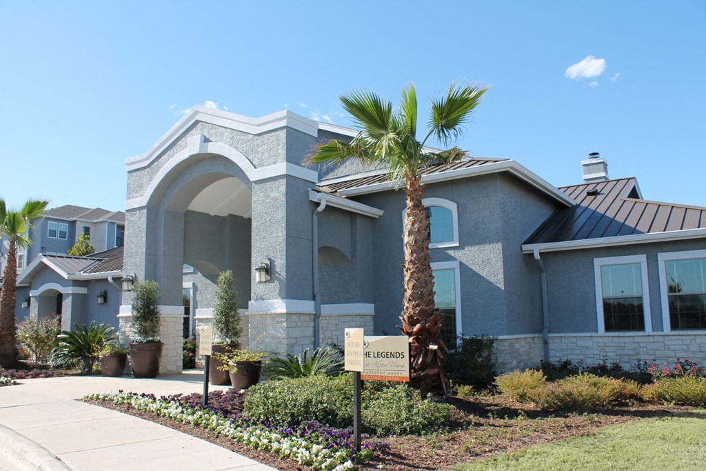 leasing office main entrance