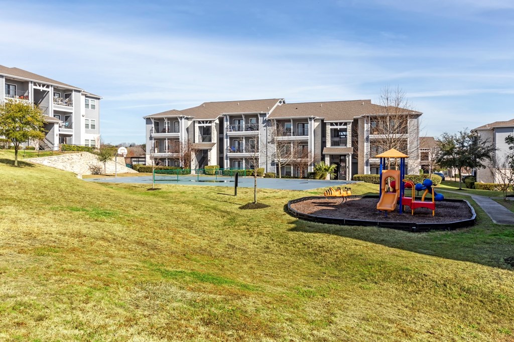 hillside view of the park