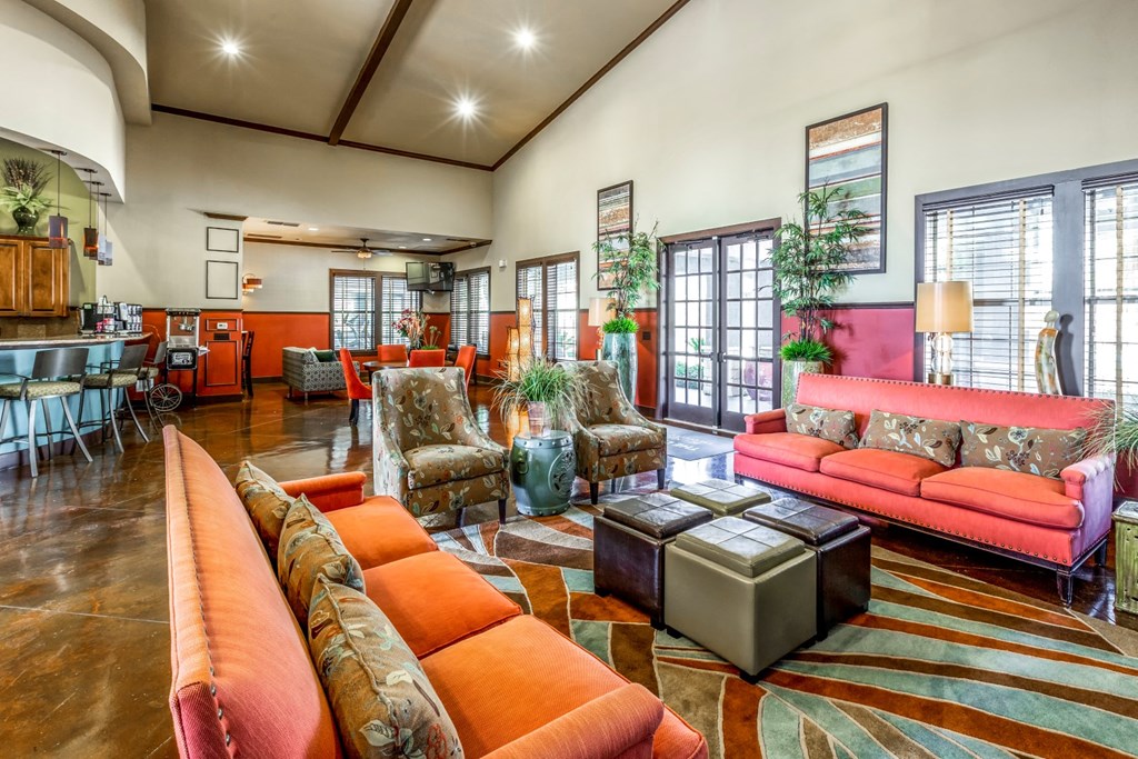 leasing office lobby