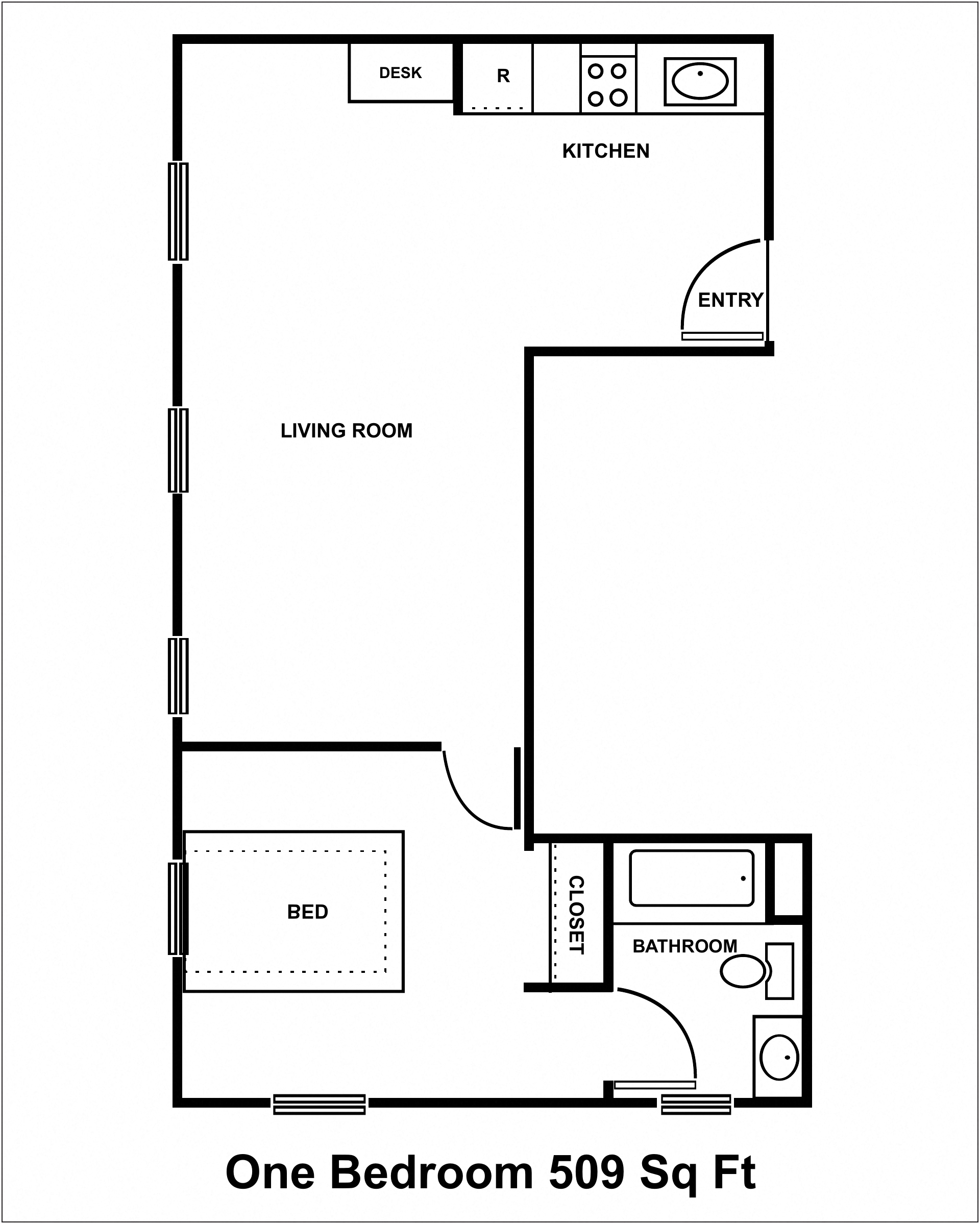1 Bedroom D