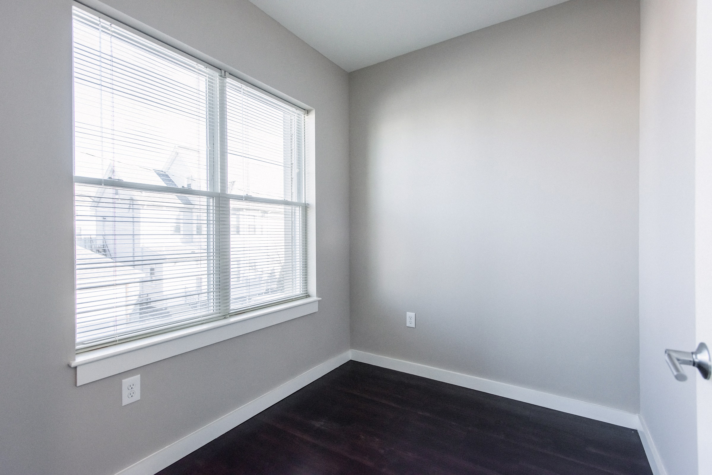 Bedroom with Large Window