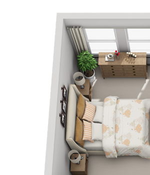 One Bed One Bath A1A Floor Plan One Bed One Bath A1A Floor Plan at Hudson Northridge, Sandy Springs, GA, 30350