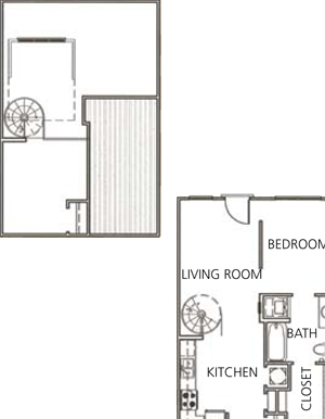 LaSalle Floor Plan LaSalle Floor Plan at The Orleans of Decatur, Decatur