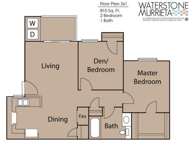 2X1 Floor Plan 2