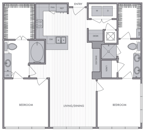 2 Bed_2 Bath_I