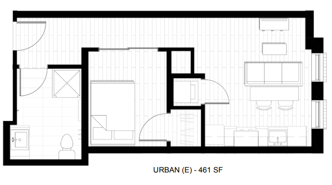 O2 Apartments Urban E Floor Plan