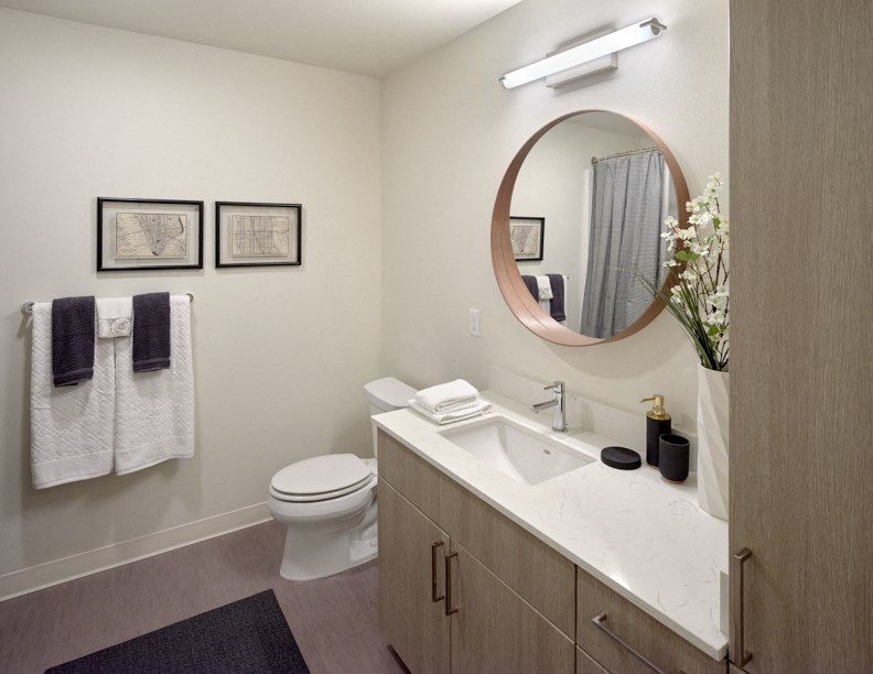 Triangle Redmond WA bathroom