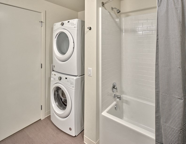 Triangle Redmond WA Laundry unit