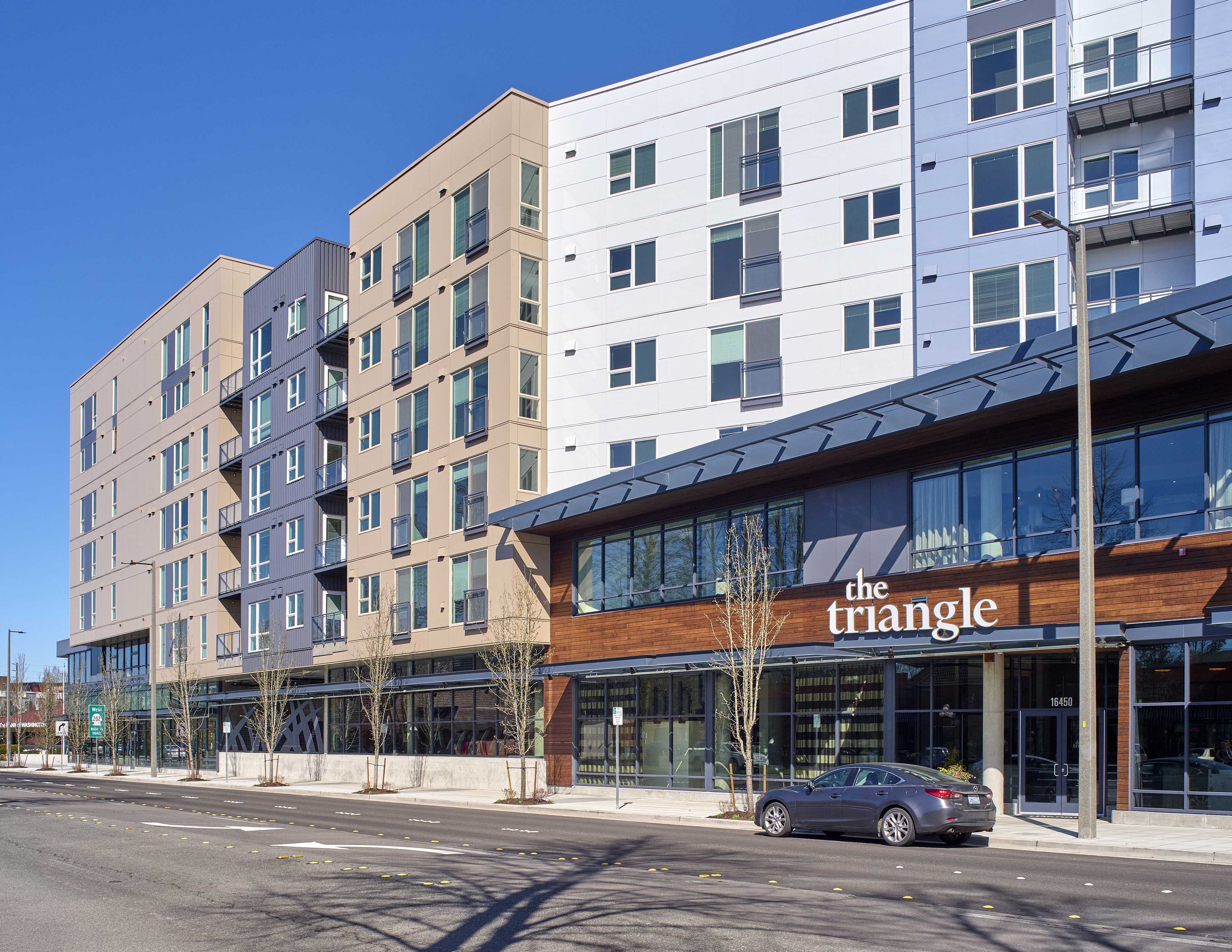 Triangle Redmond WA front