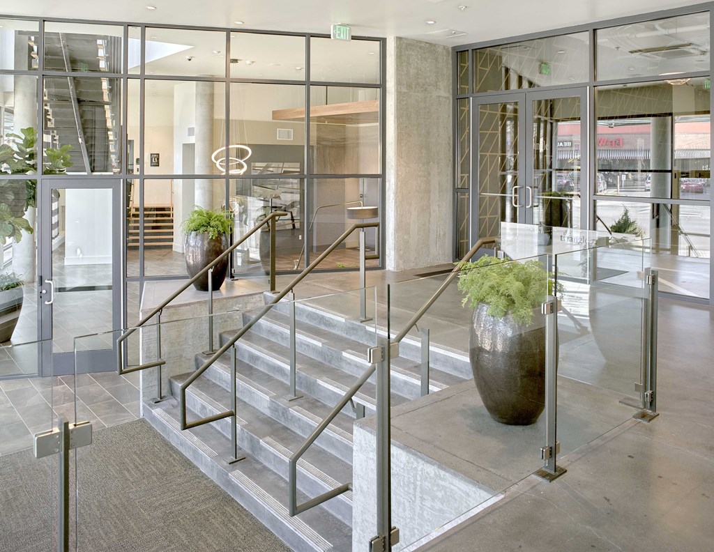 Triangle Redmond WA stairway