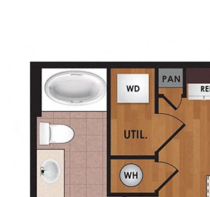 Cedar 2 Bedroom 2 Bath Floor Plan Cedar 2 Bedroom 2 Bath Floor Plan