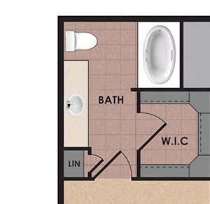 Garner 2 Bedroom 2 Bath Floor Plan Lockhart 2 Bedroom 2 Bath Floor Plan