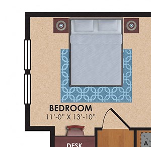 Tyler 2 Bedroom 2 Bath Floor Plan Tyler 2 Bedroom 2 Bath Floor Plan