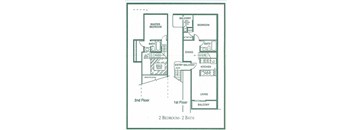 2-BedRoom Floor Plan