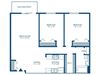 TWO BEDROOM W/DEN - LARGE