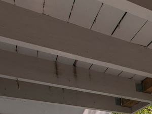 Apartment balcony at Parkland Square in Forestville, MD Balcony overlooking trees - Photo Gallery 4