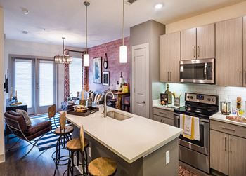 Chef inspired kitchen at Windsor Parkview, 5070 Peachtree Boulevard, 30341