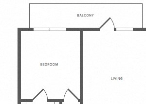 2 Bed 2 Bath B6TH Floor Plan 2 Bed 2 Bath B6TH Floor Plan at Windsor by the Galleria, Dallas, TX